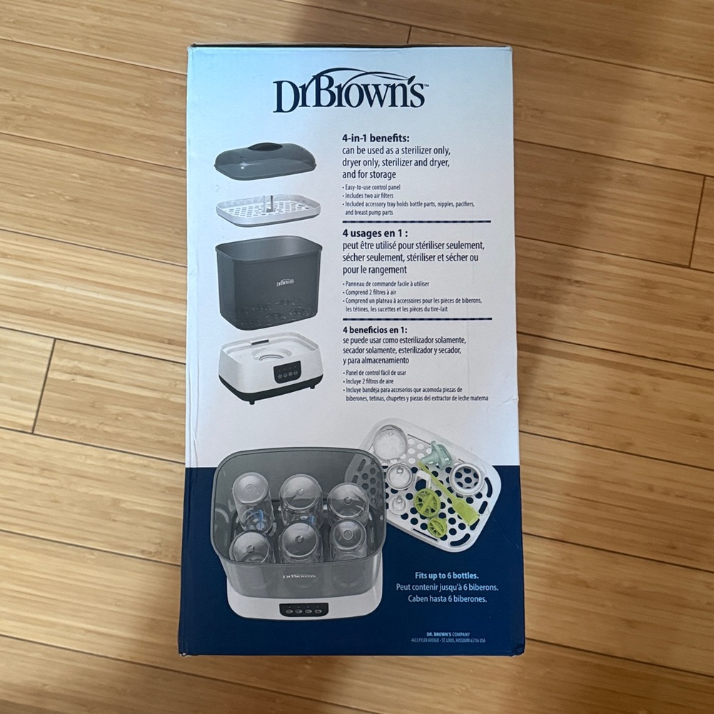 Brand NEW Dr Brown's Bottle Washer & Sterilizer - Picture 2 of 3